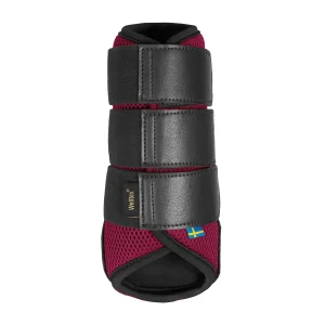"Airflow" Brush Boots - Bordeaux