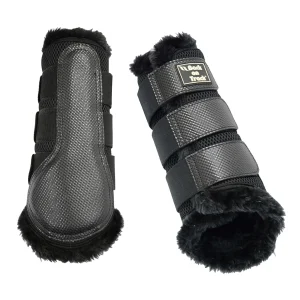 Brush Boot 3D Mesh met imitatiebont-voering (Paar)
