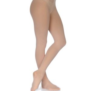 Papillon PA6000 balletpanty met voet en hoge tailleband