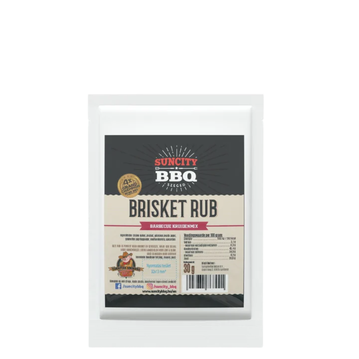 SunCity BBQ Brisket Rub 50 gram - Afbeelding 2